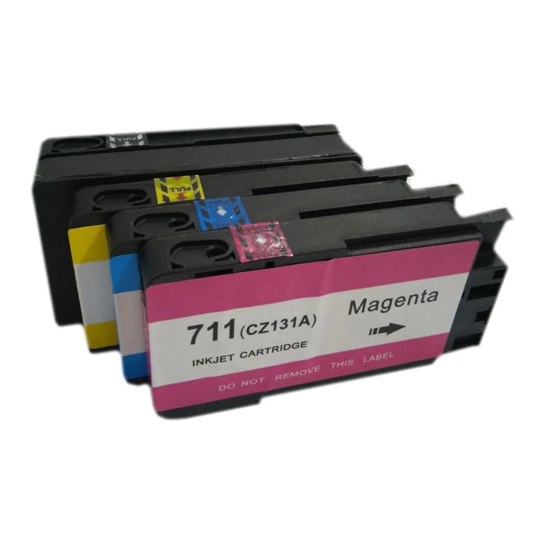 Einkshop совместим с принтерами HP 711 XL CZ133A CZ130A CZ131A CZ132A чернильные картриджи для DesignJet T