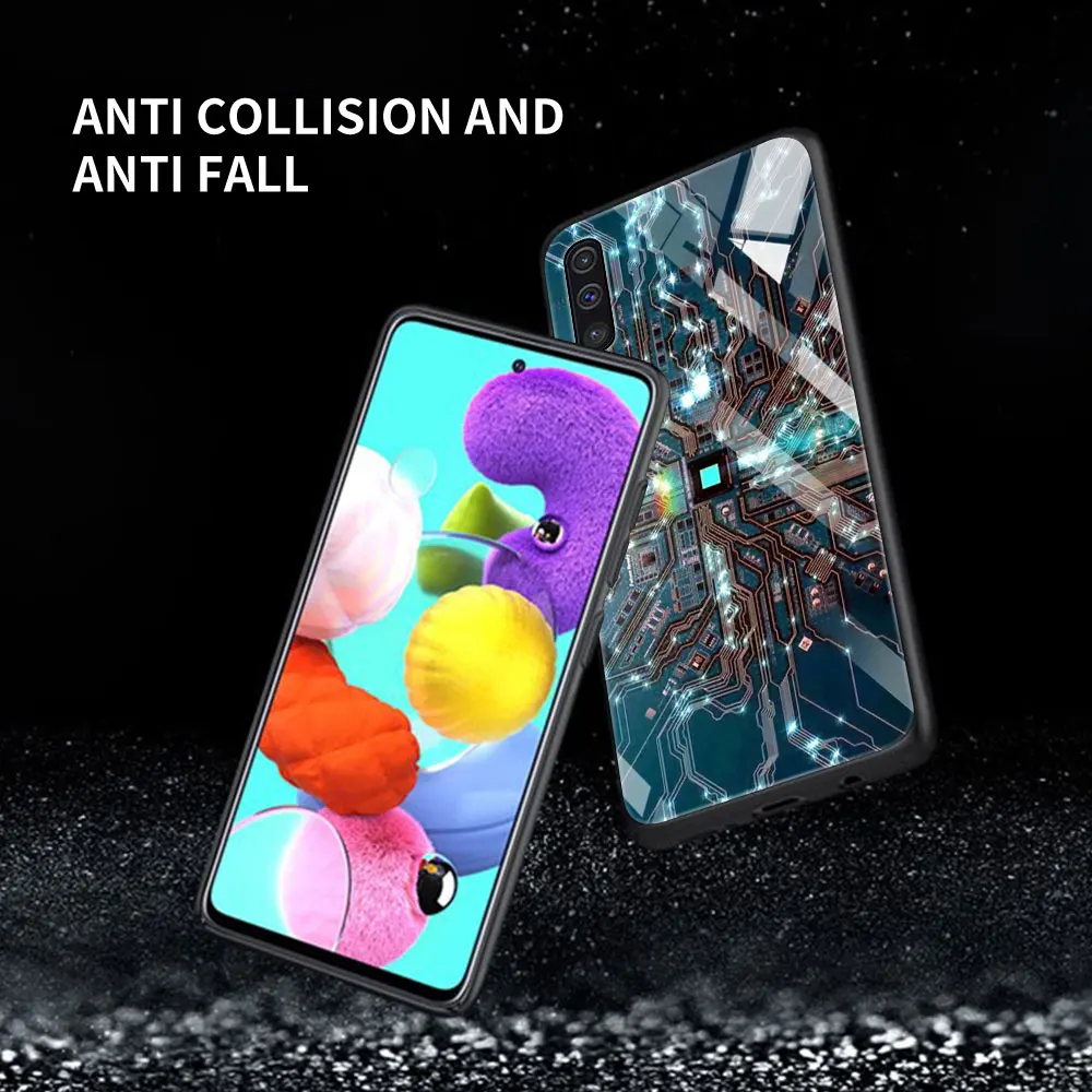 

Camera Battery Calculator Glass For Samsung Galaxy A51 A71 A50 A70 Tempered Case A31 A21s A30 A91 A41 M31 A40 A32 A12 Cover