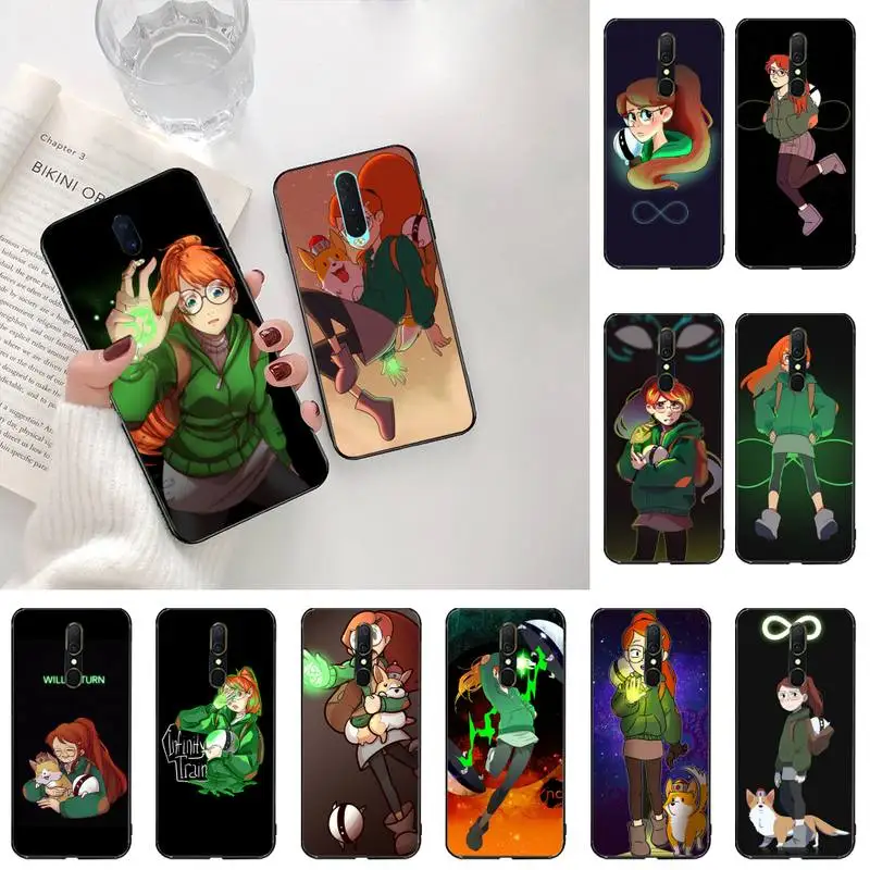 

CUTEWANAN Cartoon anime Infinity Train Soft Silicone Black Phone Case For Oppo A5 A9 2020 Reno2 z Renoace 3pro Realme5Pro