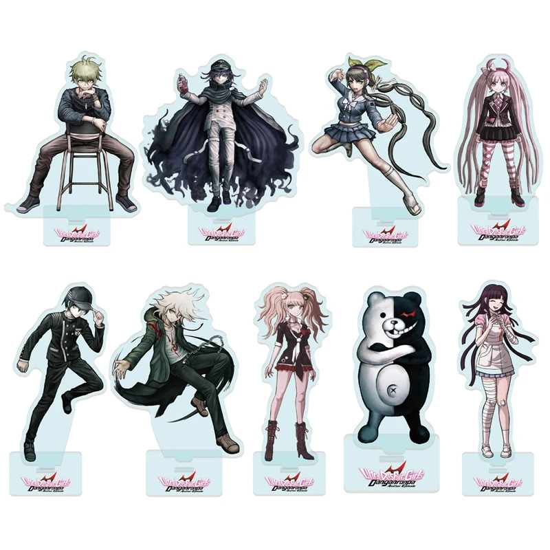 

Anime Danganronpa Kokichi Oma Mikan Tsumiki Enoshima Junko Acrylic Stand Figures Models Plate Holder Desk Decoration Ornamnets