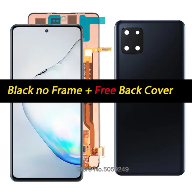 Оригинальный ЖК-дисплей для Samsung Galaxy Note 10 Lite сенсорный экран дигитайзер Note10 N770F с