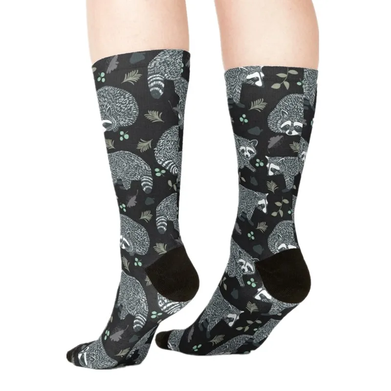 

Women's socks kawaii Small fresh Mountain Fog Printed Socks Woman harajuku Happy Funny Novelty cute girl gift Socks for women