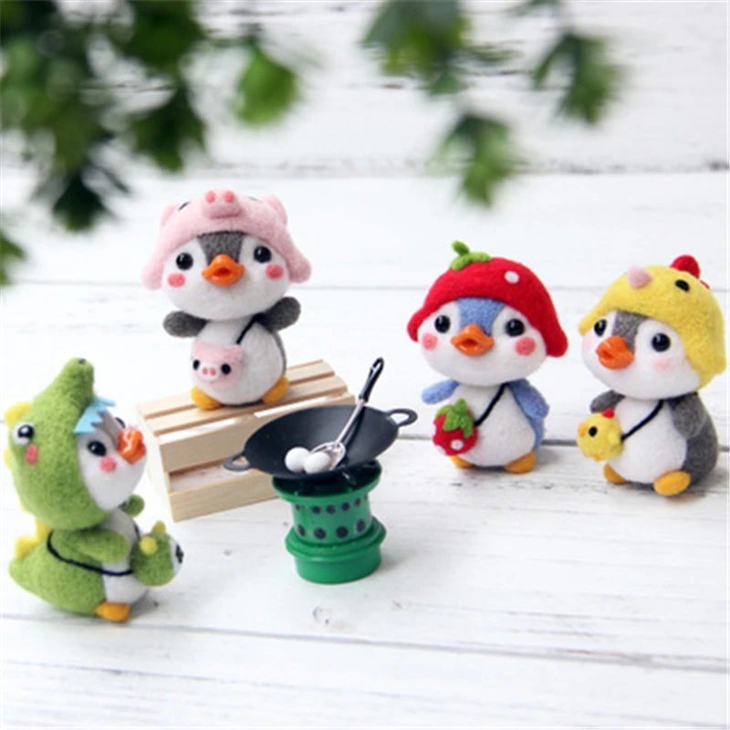 Инструменты для рукоделия Nonvor войлочный пингвин ручной работы игрушка кукла