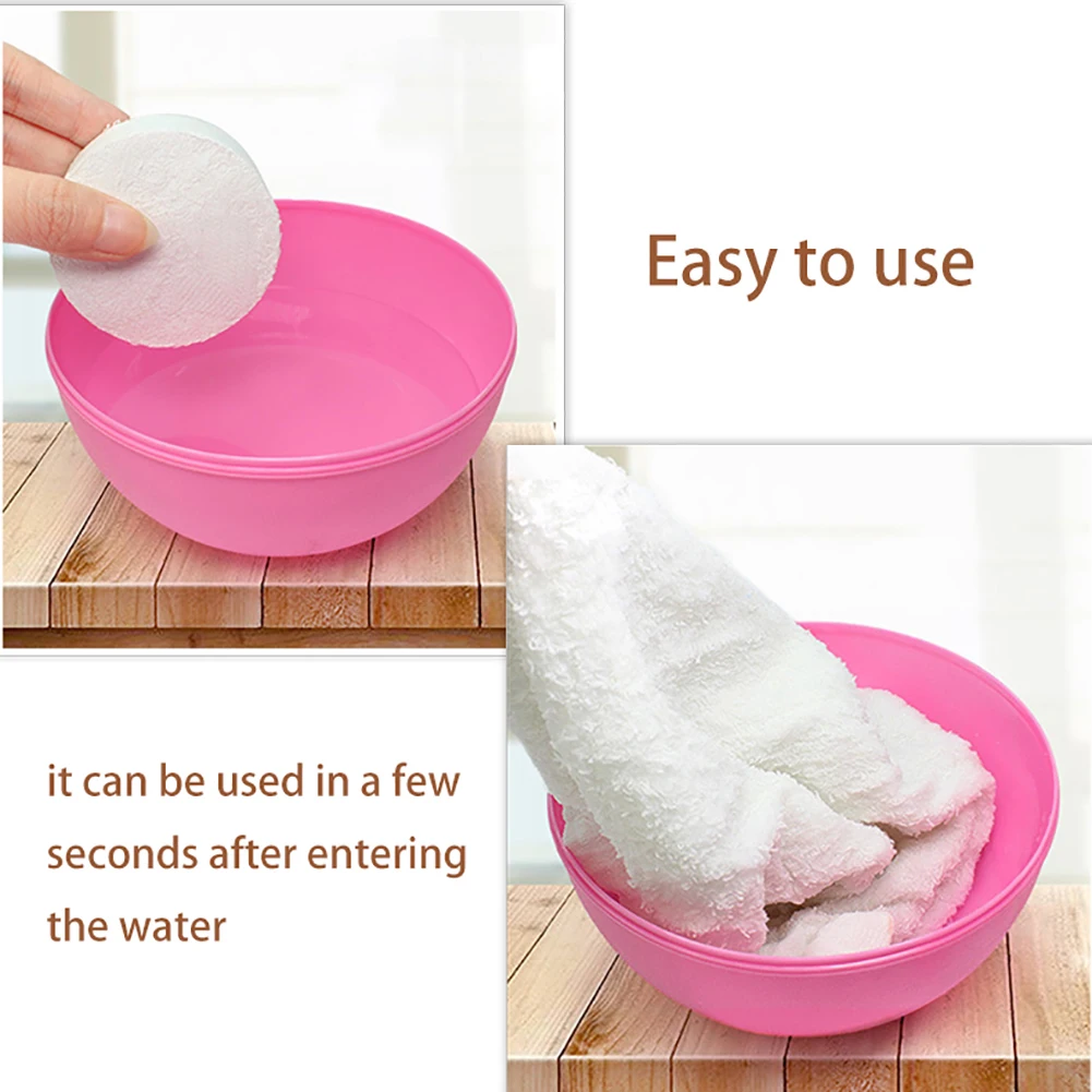 

5pcs Compressed microfiber Towels Camping Travel Practical Easy To Carry Makeup Cleansing Mini bath SpaTowels Portable Tube