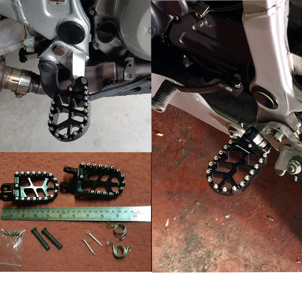 Подножки для ног подножки Honda Kawasaki CR 80 85 CRF1000L CRF 2020 L 1000 2016 XR250 XR400 XR650 KLX KLR 2017 |
