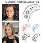 Щипцы для завивки волос, гибкие бигуди без нагрева, из пены, спиральные инструменты для завивки волос