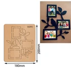 Новинка 2021, высечка ножом, сделай сам, фоторамка, деревянная форма, скрапбукинг, декоративная форма, шаблон, подходит для Sizzix, машины для больших выстрелов