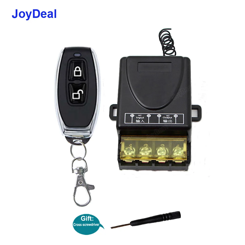 JoyDeal 433 МГц Беспроводной РЧ пульт дистанционного управления Управление