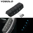 Многофункциональный Универсальный Автомобильный пульт дистанционного управления YOSOLO, беспроводной контроллер, кнопка рулевого колеса, автомобильный радиоприемник, DVD, GPS-плеер