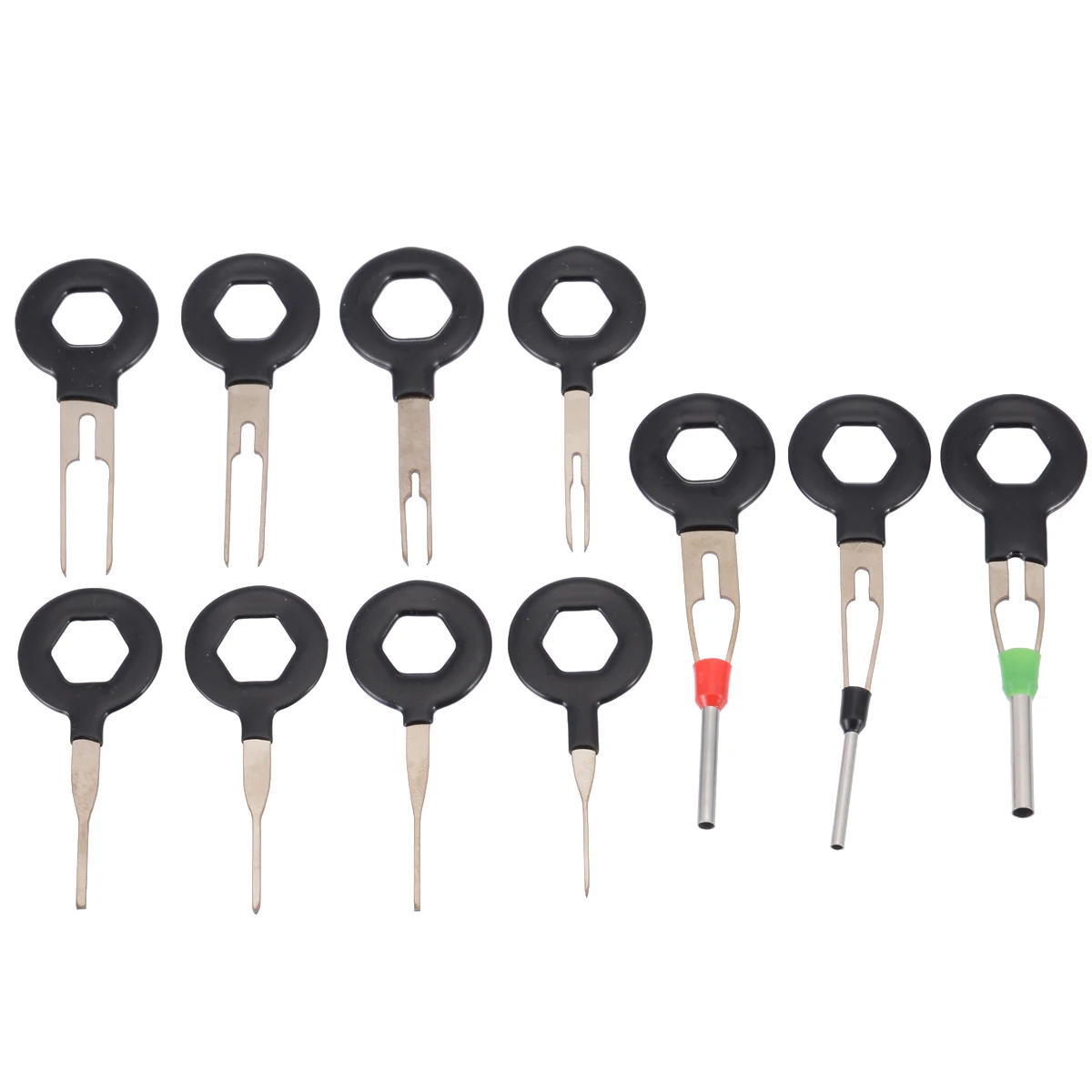 Набор инструментов для снятия ключей 11 шт. металлический автомобильный