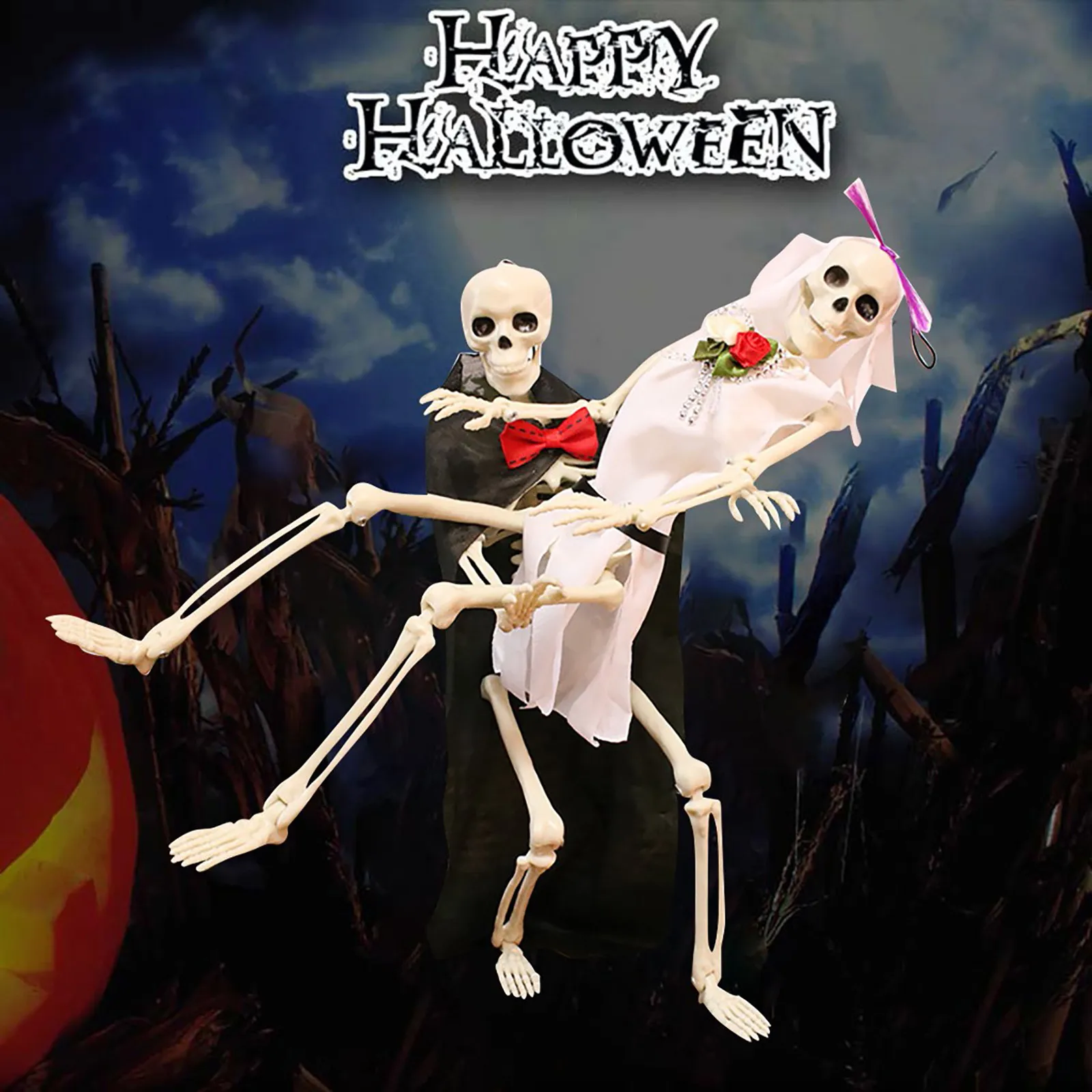 

Halloween Skeleton Animal Bones Horrible Simulation Home Decoration Toys New 2021 High Quality Home & Garden Accessories