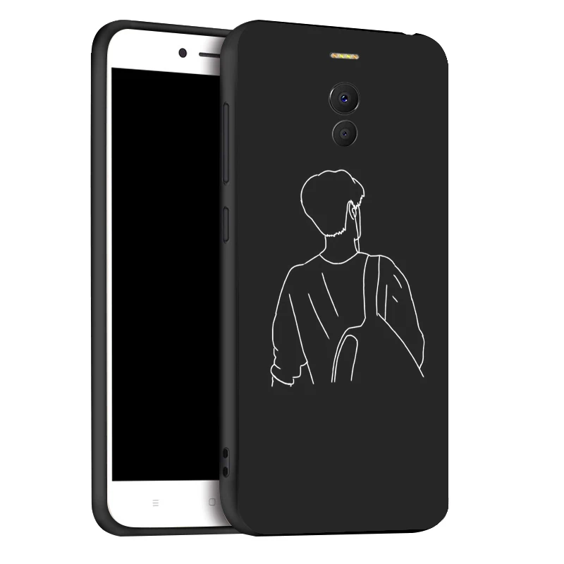 x068 DIY окрашенный чехол для телефона для Meizu M6 M5 Note чехол силиконовый чехол для задней панели для Meizu M6T M6s M5S M6 Чехлы для крышки Fundas кожаный бампер - Цвет: x068