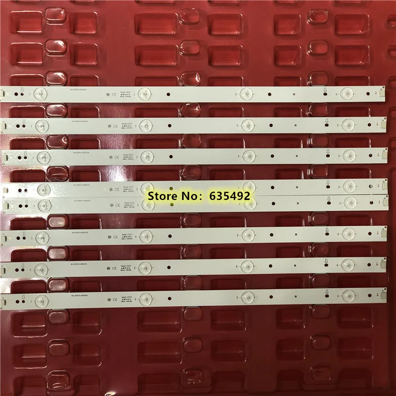 1 Набор = 8 светодиодный т. светодиодных лент для подсветки 4 лампы 40 LB3910 LBA2XG L39F3320B