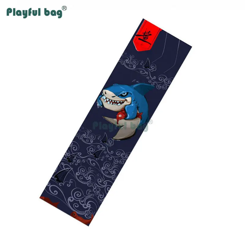 Игривый мешок 122x26 5 см скейтборд наждачная бумага красочная длинная доска сделай