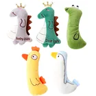 Игрушка для домашних животных, милая кошка, плюшевая игрушка, животное, марионетка, игрушка, забавная Интерактивная кошка с мятой, жевательная игрушка для кошек, товары для домашних животных