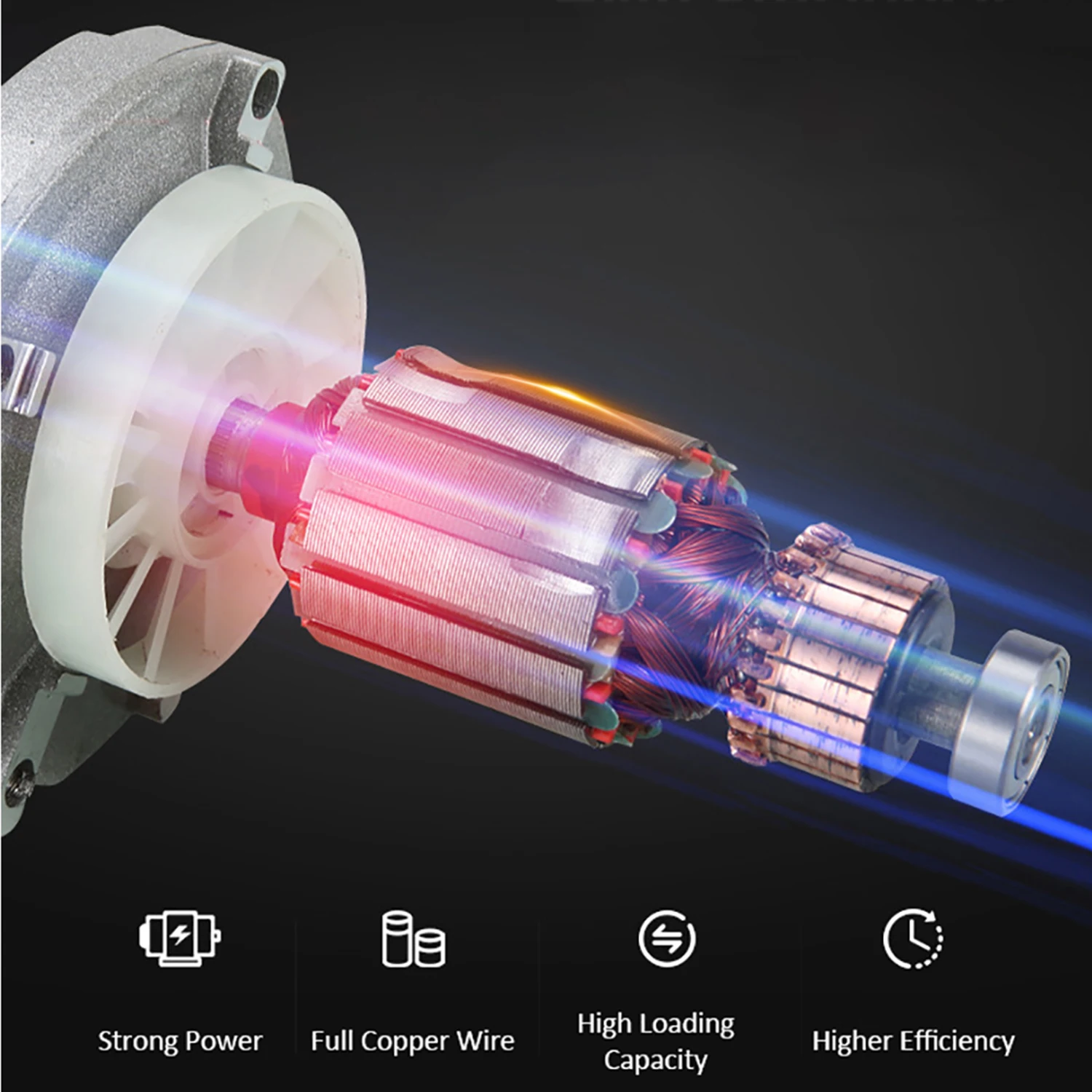 Смеситель цементный электрический 2100 Вт 6 скоростей 800 об./мин.|Наборы