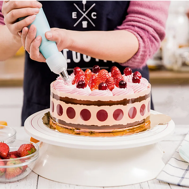 8 шт./пакет силиконовые глазировки Крем кондитерский мешок + 6 Нержавеющая сталь