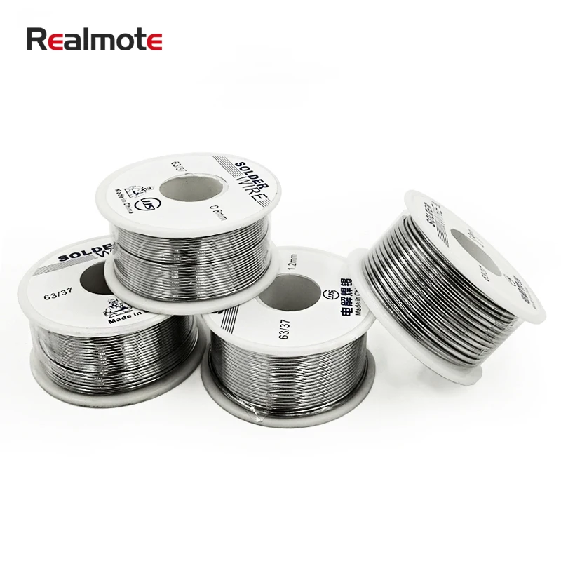 

100g Rosin Tin Solder Wire 0.6/0.8/1/1.2mm Flux Content 2.0% Lead Melt Core Tin Electric Soldering Iron Roll No-clean Low Smoke