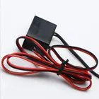 EL-контроллер, проводной драйвер питания, 12 В постоянного тока, 1-5 м, кабель, инвертор для освещения, адаптер питания, гибкая неоновая лента, драйвер для светового провода