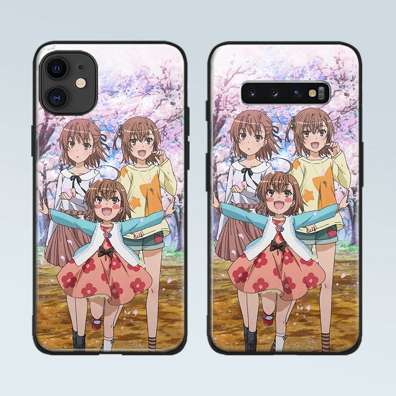 toaru kagaku no railgun t phone case cover shell for iphone se 6s 7 8 plus x xr xs 11 pro max samsung s note 9 10 20 plus ultra free global shipping