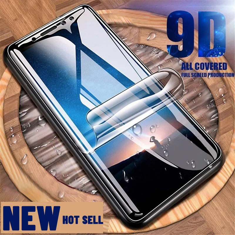 Гидрогелевая пленка 9d с полным покрытием для xiaomi redmi note 8 pro Защита экрана 7 6 6a 7a k20