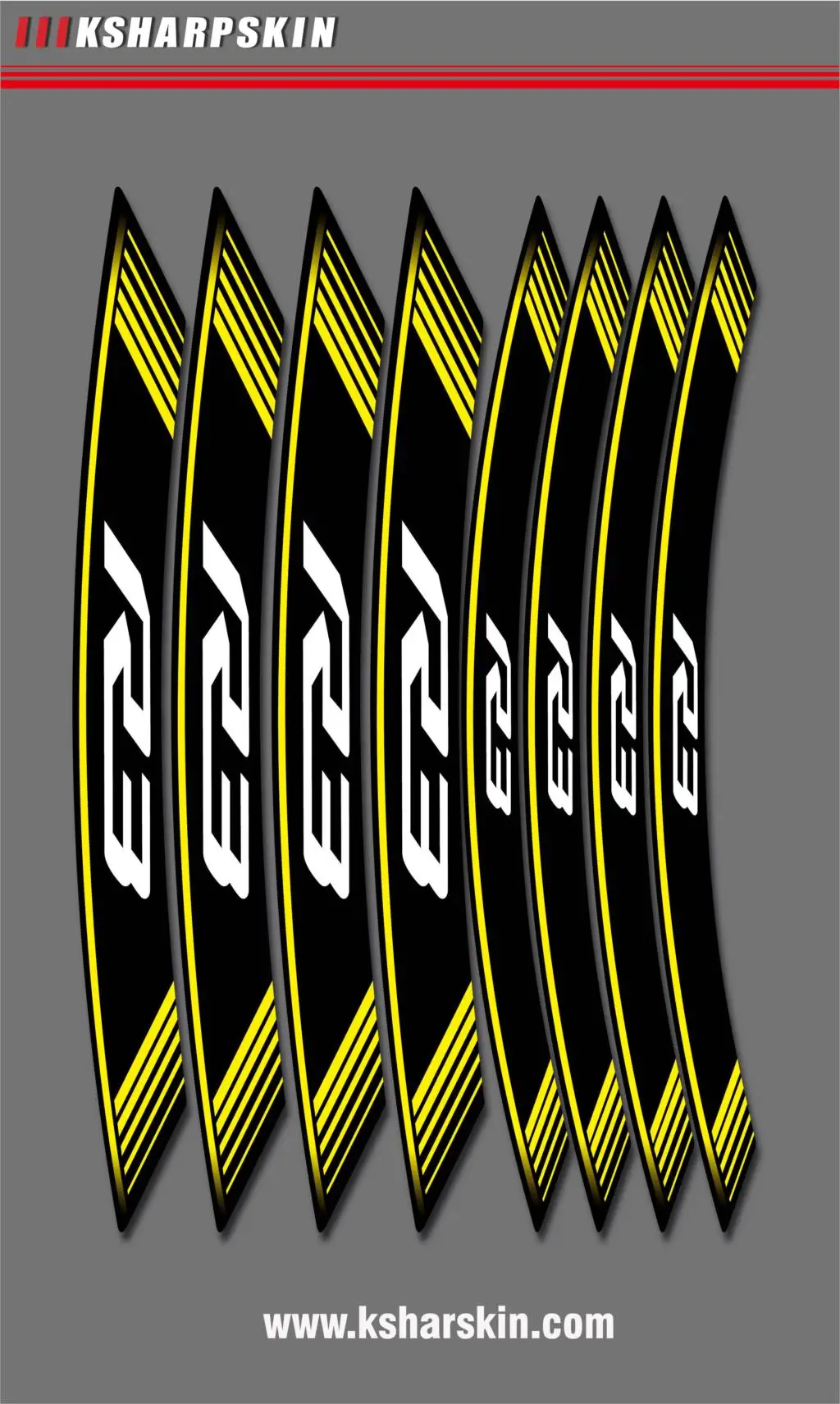 

Creative transformation motorcycle sticker accessories tire wheel reflective decorative decal for YAMAHA R3