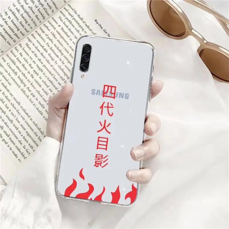 

naruto cloud Kakashi logo Phone Case Transparent for Samsung A71 S9 10 20 HUAWEI p30 40 honor 10i 8x xiaomi note 8 Pro 10t 11
