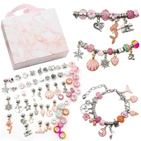 diy charm bracelet making kit for teenage girls birthday gift new years gift
