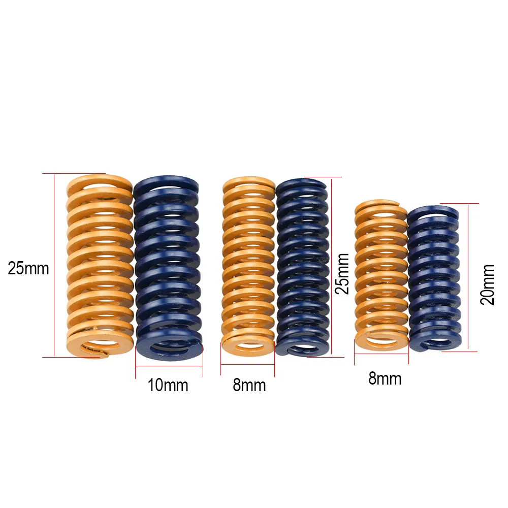 3D Printer Parts Spring For hotbed CR-10 Heated bed MK3 Imported Length 20/ 25mm OD 8 /10mm | Компьютеры и офис