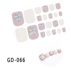 22 советы летние наклейки для ногтей на пальце ноги клей полное покрытие средства ухода за кожей стоп украшения 3D блестками дизайн наклейки для ногтей маникюрные принадлежности