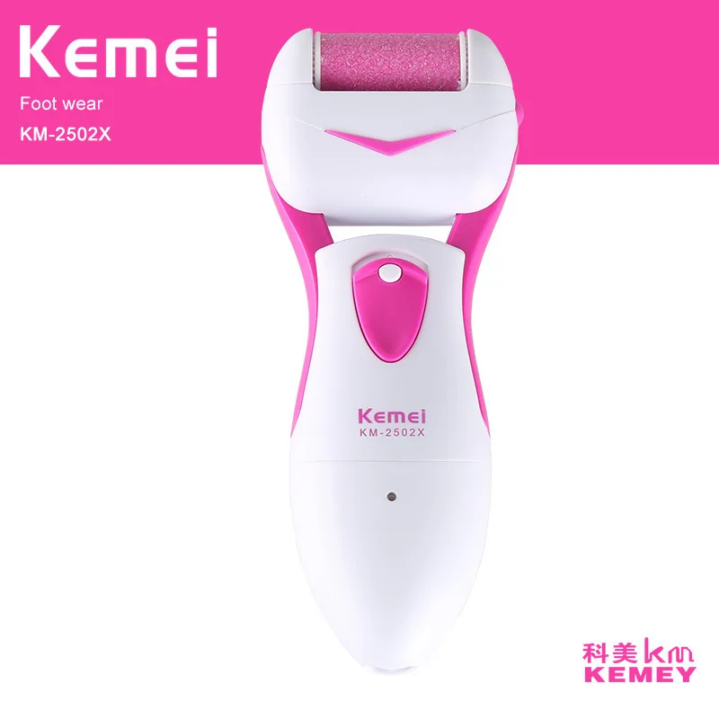 Электрическая пилка для ног Kemei профессиональное средство удаления мозолей