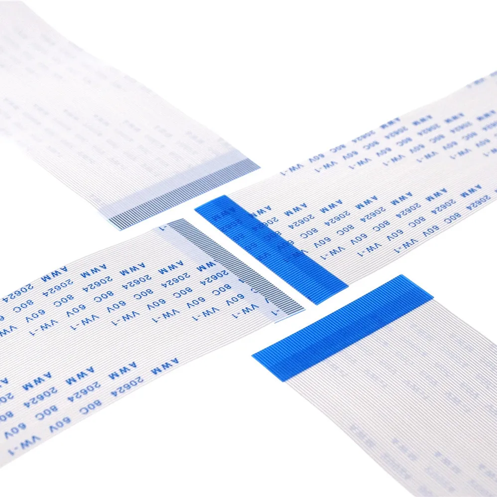 

Гибкий плоский кабель FFC FPC, 100 шт., 68 контактов с обратным контактом, шаг FFC 0,5 мм, длина 50, 60, 100, 150, 200, 300, 400 мм, противоположный Тип B