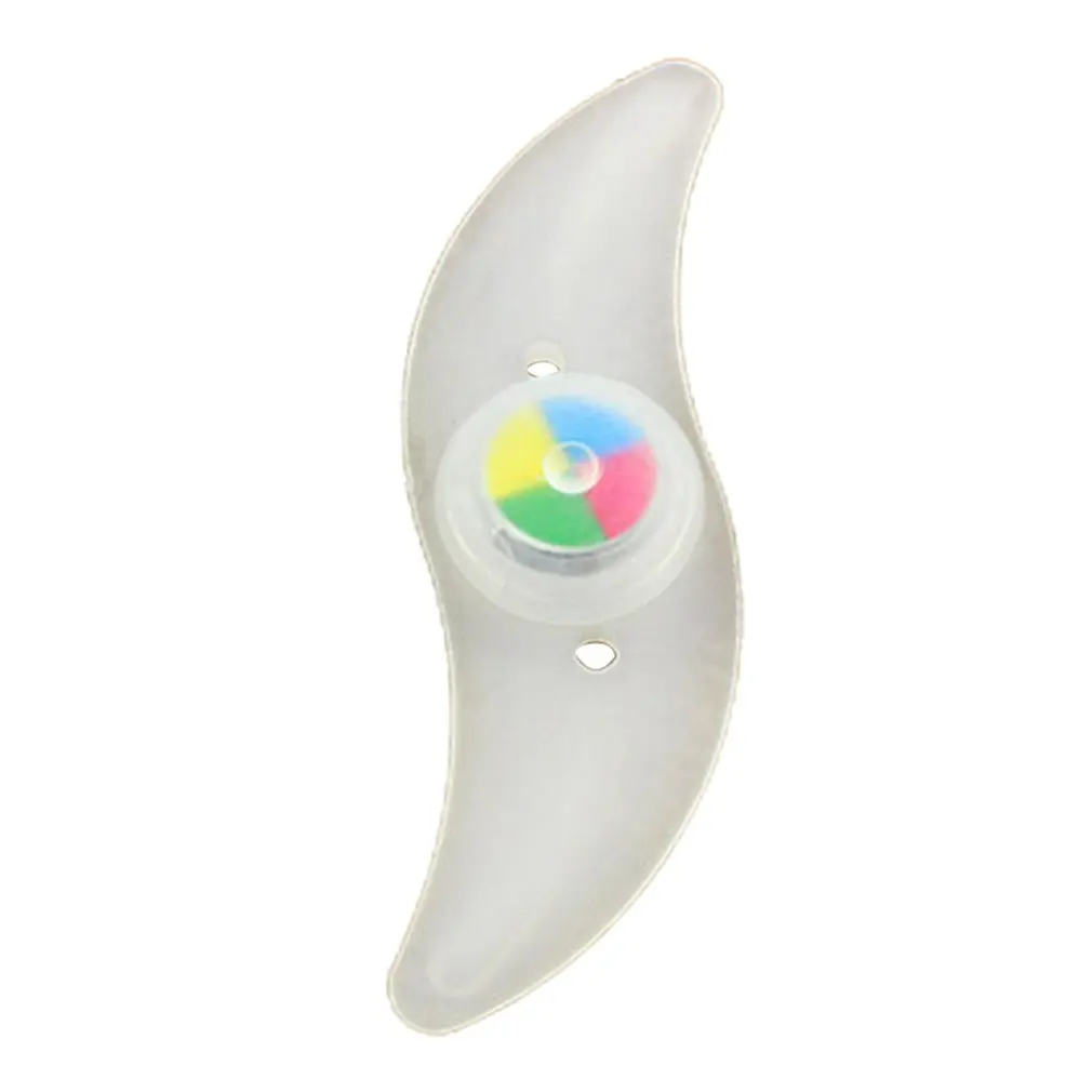 

Bicycle spoke light Cycling Equipment Bicycle accessories Crescent shape Willow leaf wire lamp Waterproof