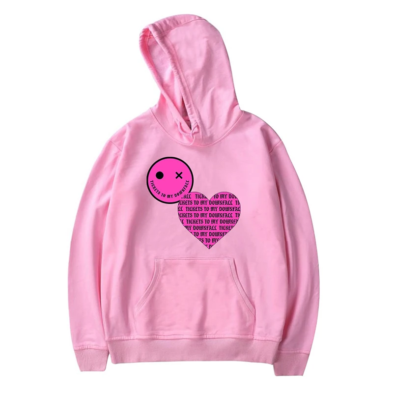 

Новые модные женские спортивные хипстерские толстовки в стиле Харадзюку со смайликом и длинным рукавом в стиле хип-хоп свитшоты пуловеры б...