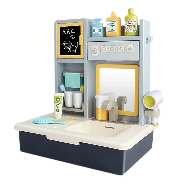 

Электрический ролевые игры Раковина Набор музыкальная игрушка с доска для рисования для детей