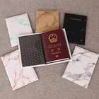 Полихромная Обложка для паспорта, полиуретановый чехол для мужчин, женщин, мужчин, Обложка для карт без молнии