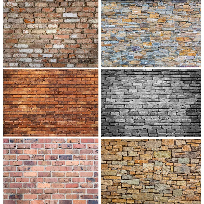 

Vinyl Custom Photography Backdrops Vintage Brick Wall Theme Photo Background Studio Prop 2187 ZZQQ-01