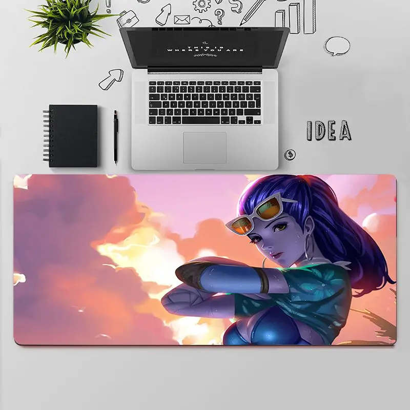 

YNDFCNB High Quality overwatchs Natural Rubber Gaming mousepad Desk Mat Free Shipping Large Mouse Pad Keyboards Mat