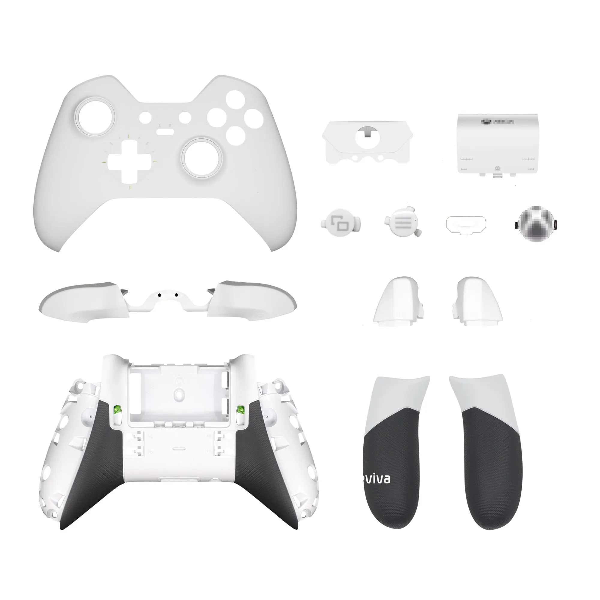 Simple version Для xbox ONE Elite контроллер прорезиненные ручки задние ручки LB RB Кнопка бампер геймпад корпус Оболочка Чехол - Цвет: Simple version