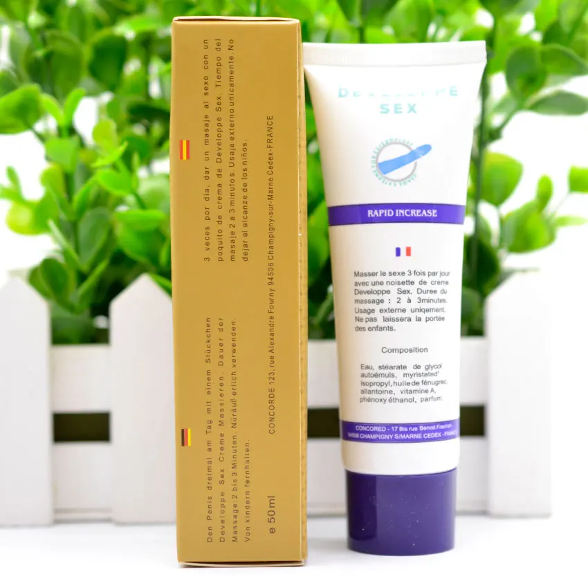 Developpe увеличение полового члена Крем мужской член увеличенная мазь интимные