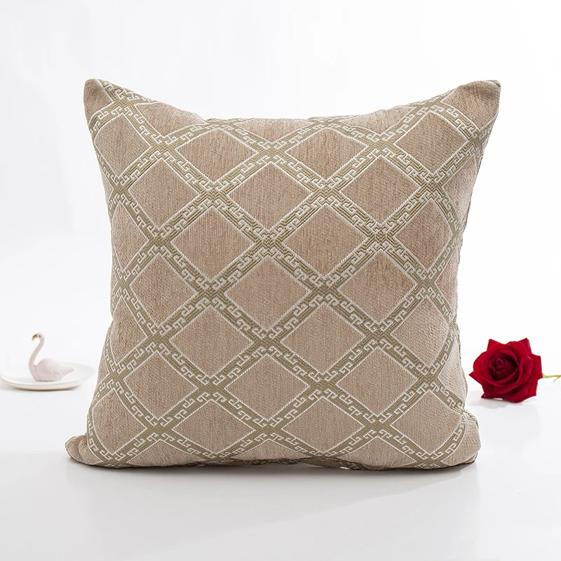 Наволочка из льняной смеси наволочка для подушки вышивка плед диван кровать