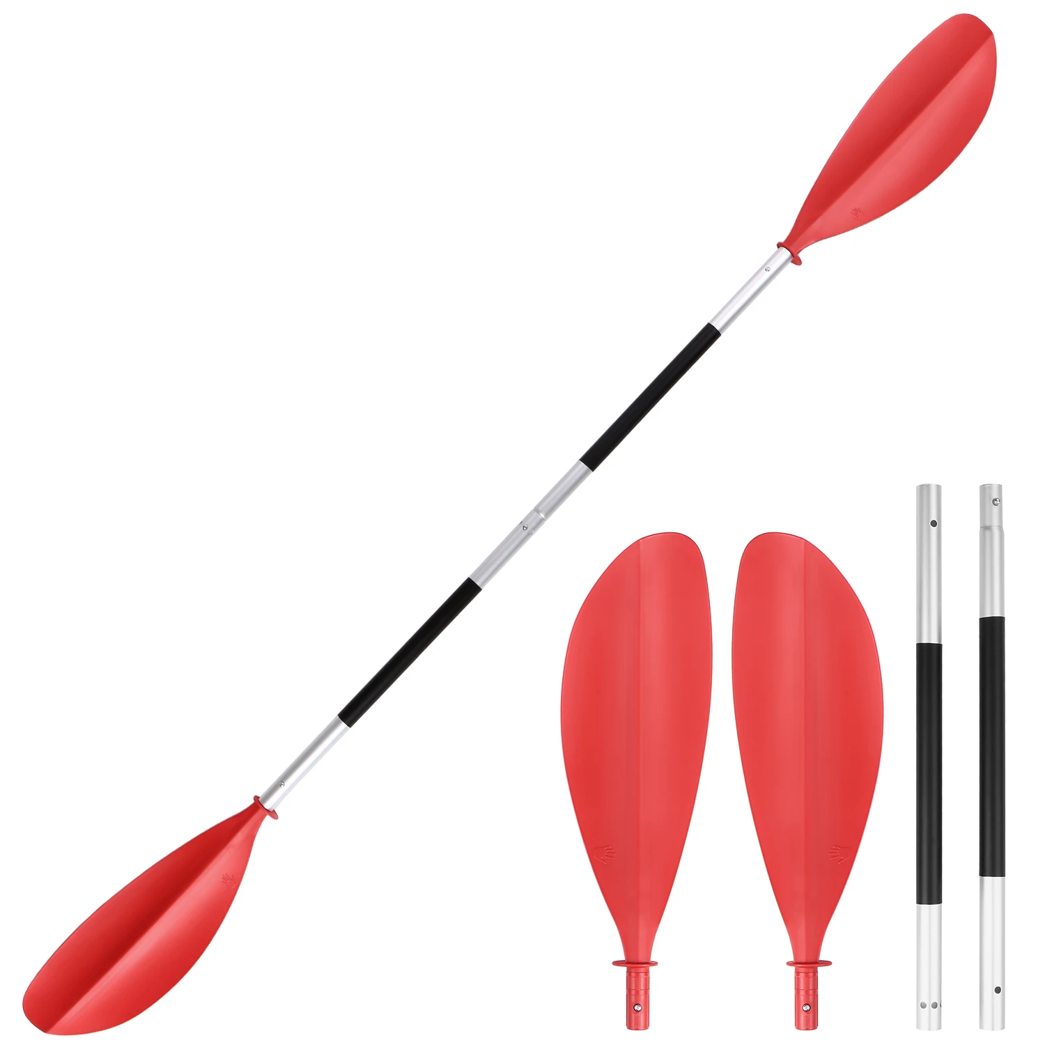Paddle Double Head Blades Ultra Light Weight Carbon Paddle Kayaking Boat Surfing Fishing Accessories