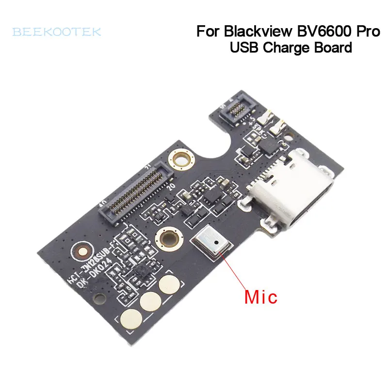 

New Original USB Charge Board Charging Port Board With Micphone Repair Accessories Parts For Blackview BV6600 Pro Smartphone