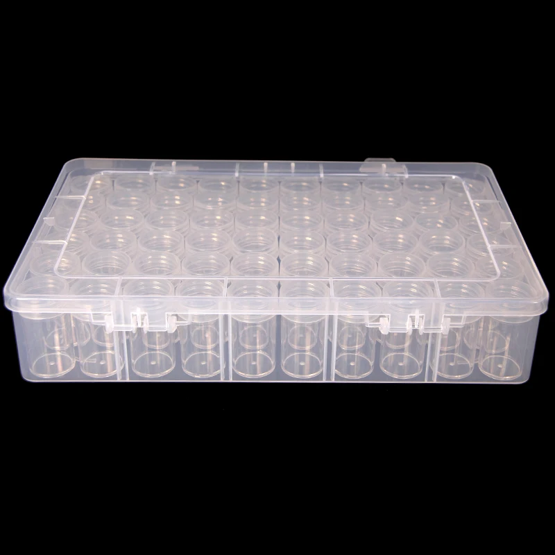 Коробка для хранения квадратной алмазной живописи 56/60 бутылок аксессуары