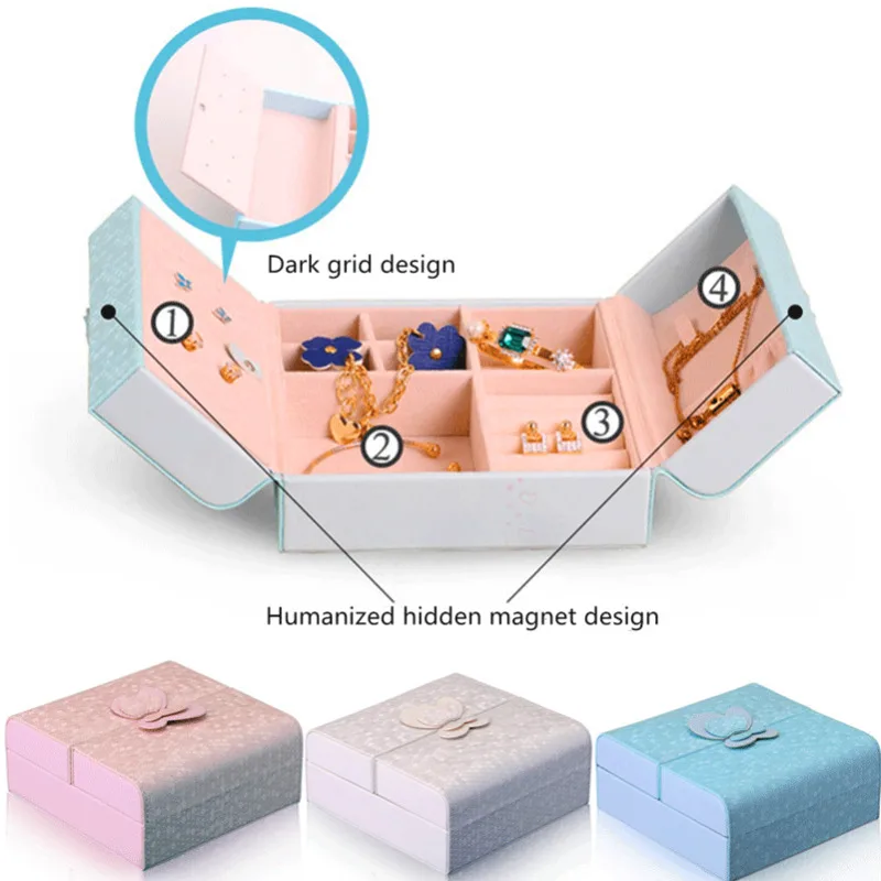 Органайзер для ювелирных изделий дорожный органайзер хранения портативная