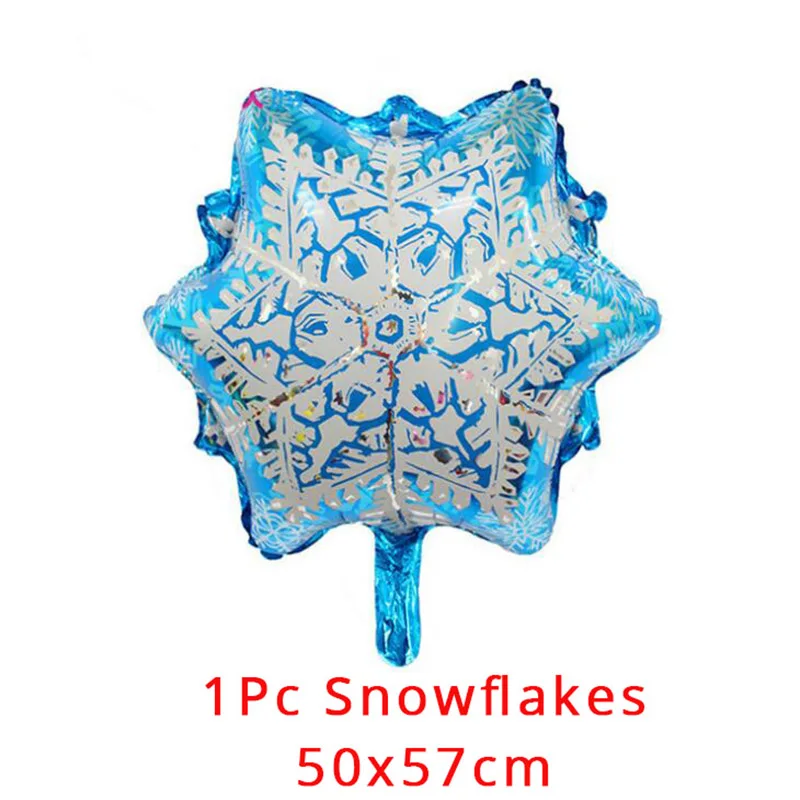 1pcs balloon 1 Natal Merry Christmas Висячие белые снежные фольга Swirl баннер гирлянда Рождественские украшения для дома новогодние вечерние Navidad Kerst - Цвет: 1pcs balloon 1