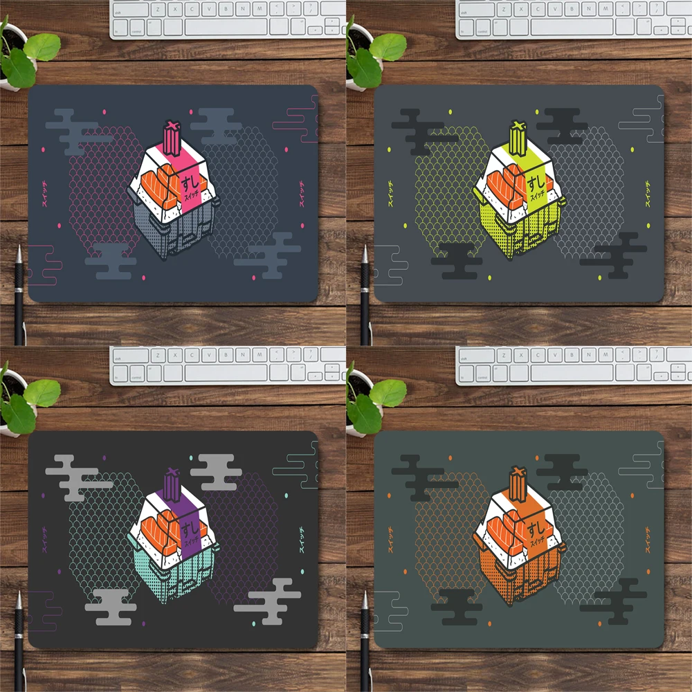 

Sushi Suitchi Deskmats Alfombrillas De Ratón Small Mouse Pad Gamer Keyboard Gaming Accessories Gamer Mats Computer Desk Pad