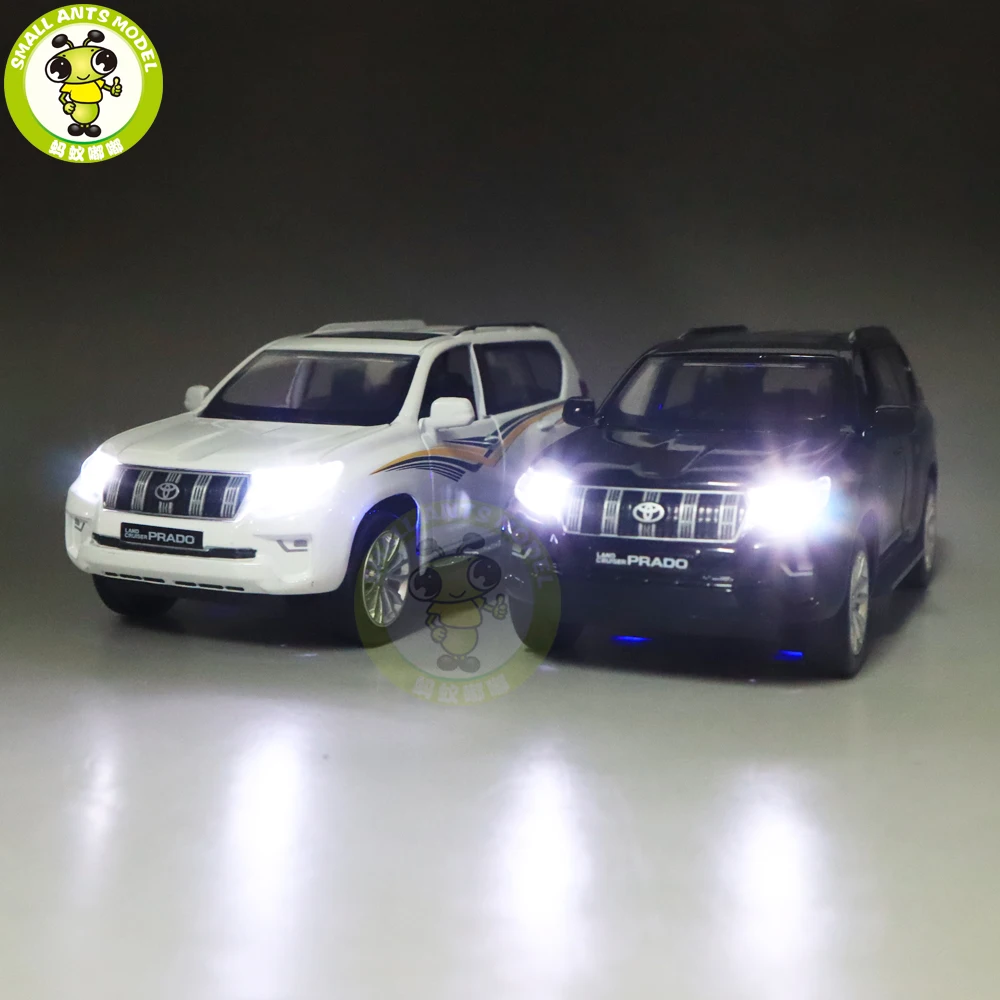 1/32 CAIPO 2019 Land Cruiser Prado литые фотоигрушки для детей детское звуковое освещение