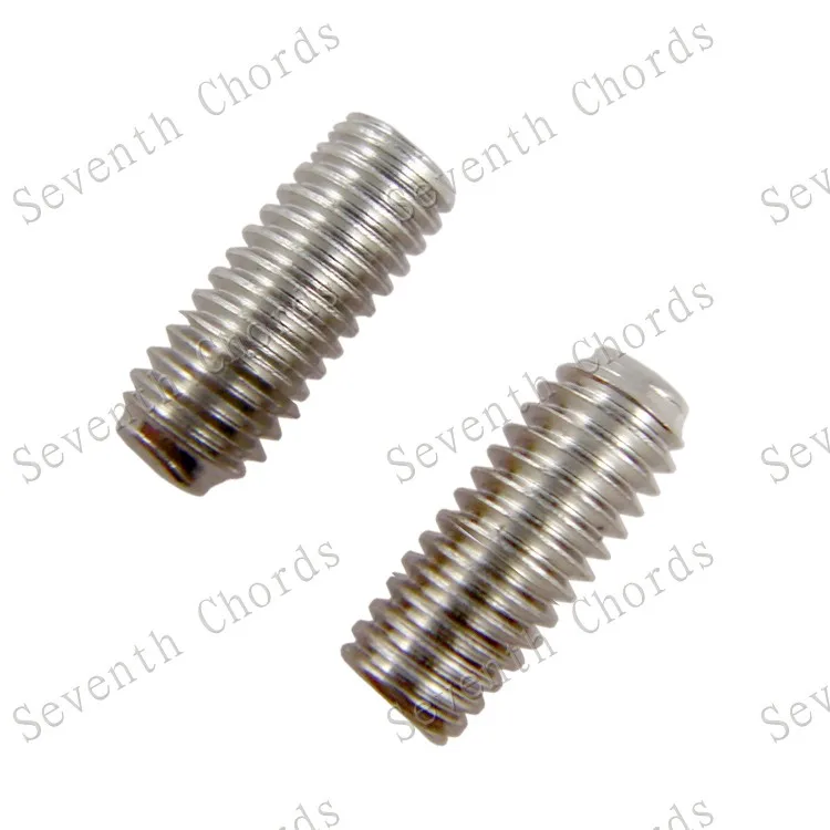 12 pcs elektrische gitarre bass brücke string sattel höhe einstellen hex schrauben tremolo brücke hexagon schraube m3 6mm 12mm free g