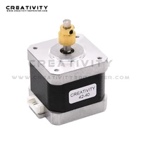 3d printer stepper motor 42 40 with 40 teeth brass extrusion gear for creality ender 3proender 5cr x10 3d printer parts
